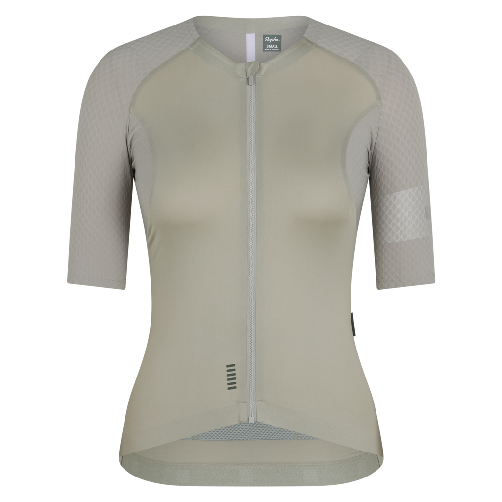 Women's Pro Team Aero Jersey IV - Seagrass/Silver Reflective