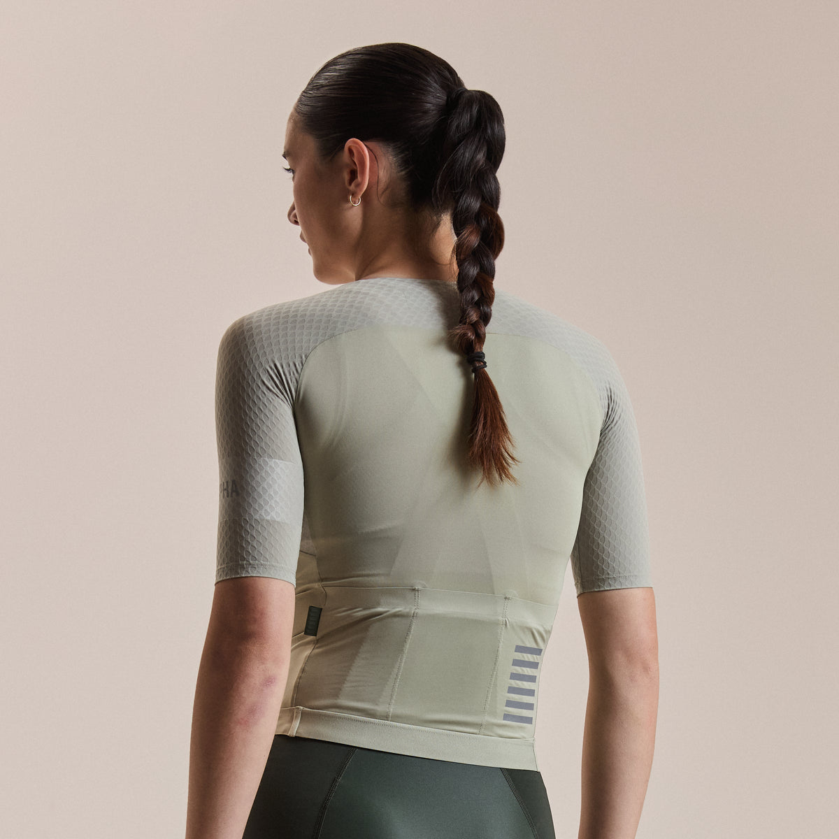 Women's Pro Team Aero Jersey IV - Seagrass/Silver Reflective