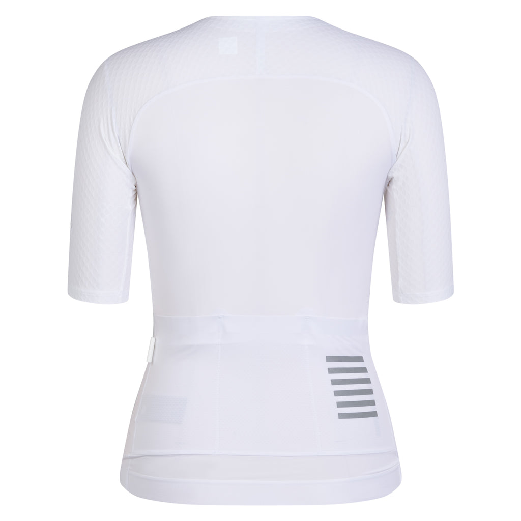 Women's Pro Team Aero Jersey IV - White/White