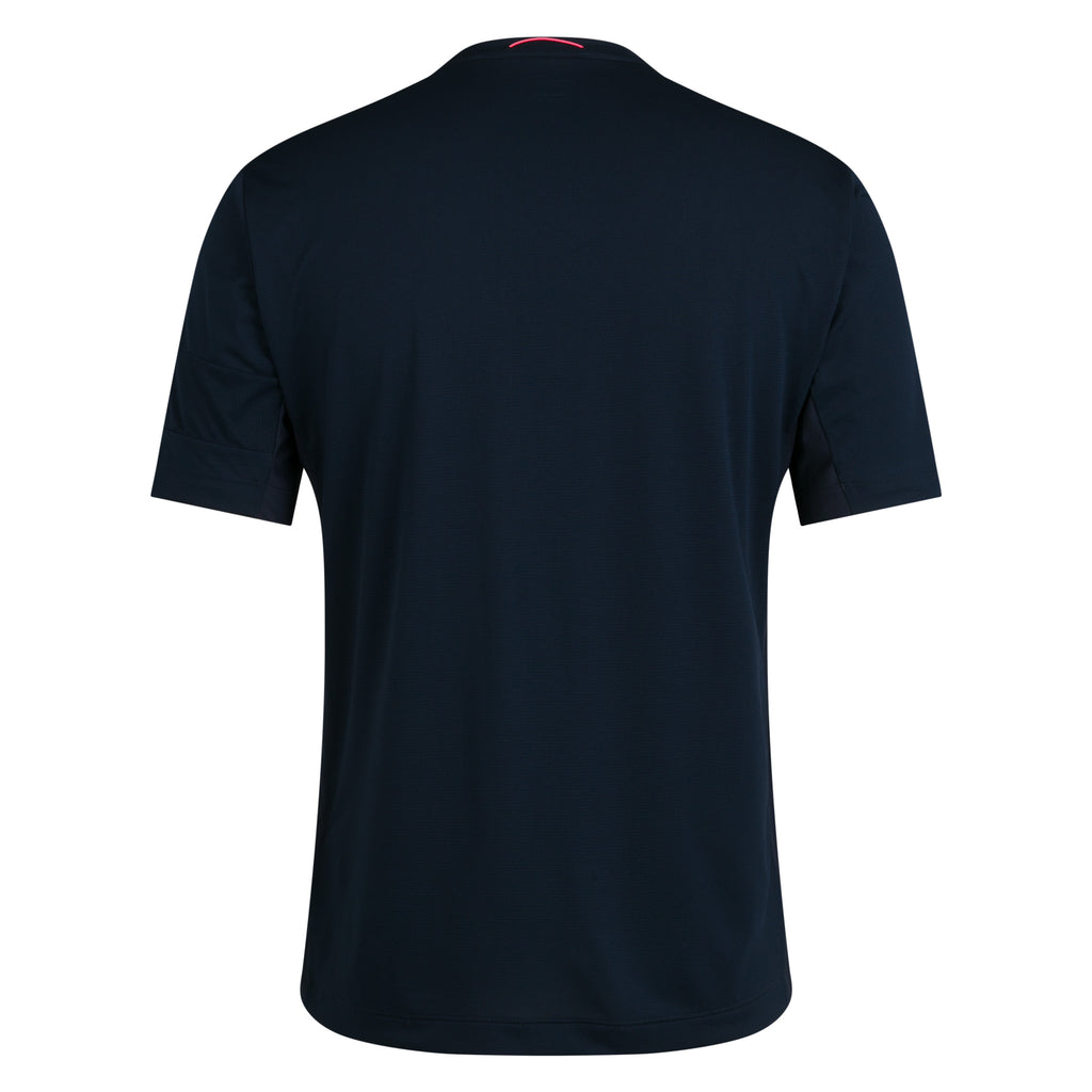 Men's Explore Technical T-Shirt - Dark Navy/High-Vis Pink/White