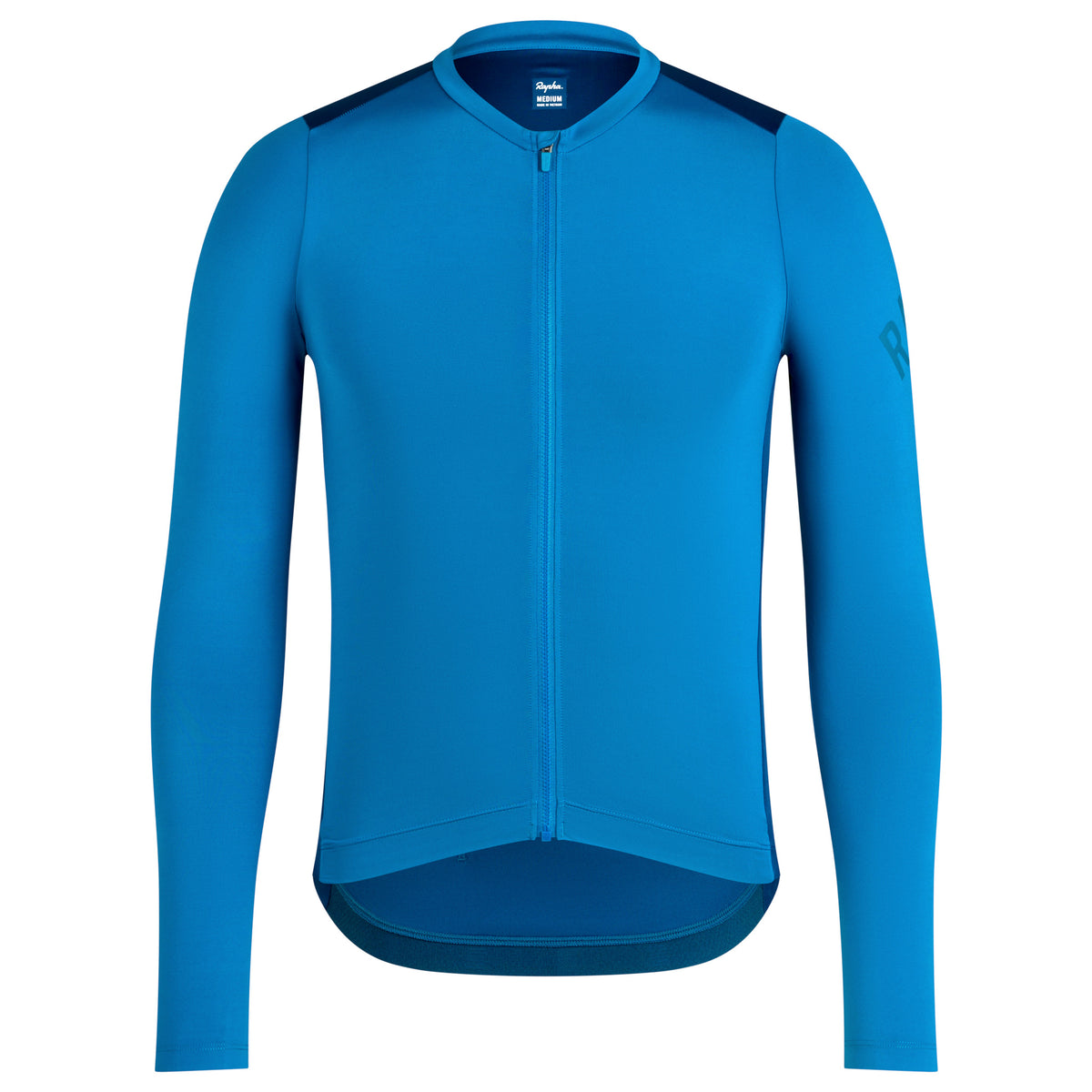 Men's Pro Team Long Sleeve Lightweight Jersey - Petrol Blue/Jewelled Blue