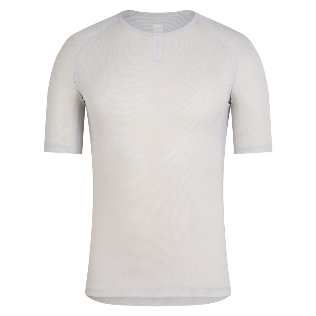 Men's Lightweight Base Layer - Short Sleeve - Silver/Silver
