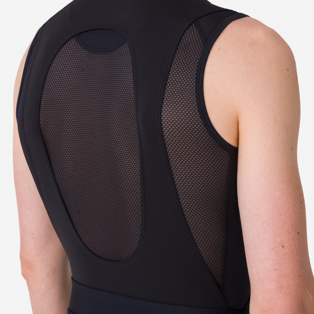 Men's Lightweight Base Layer - Sleeveless - Black/Black