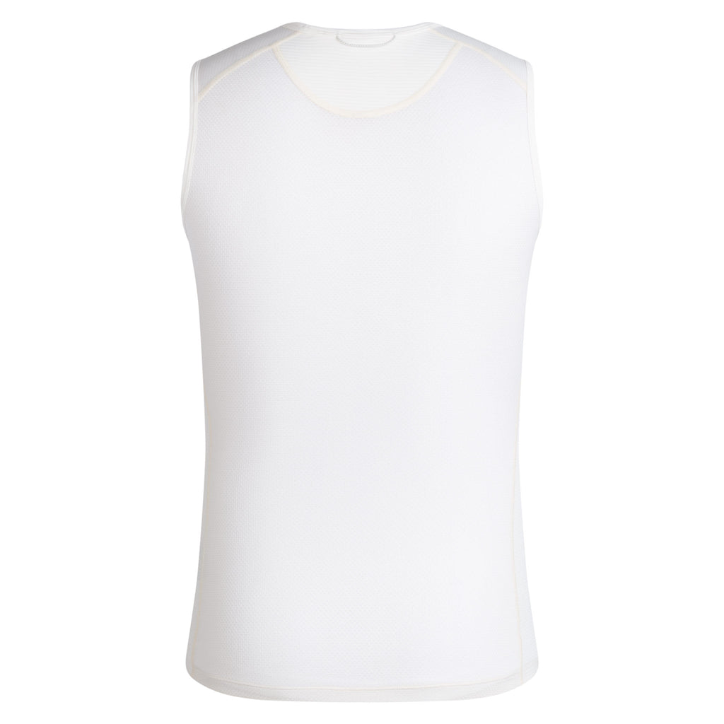 Men's Lightweight Base Layer - Sleeveless - White/White