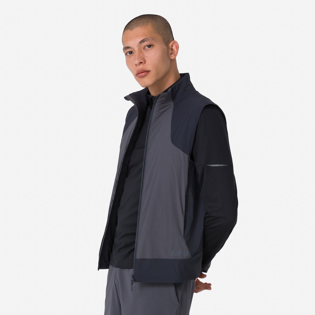 Men's Explore Insulated Gilet - Vulcan / Asphalt