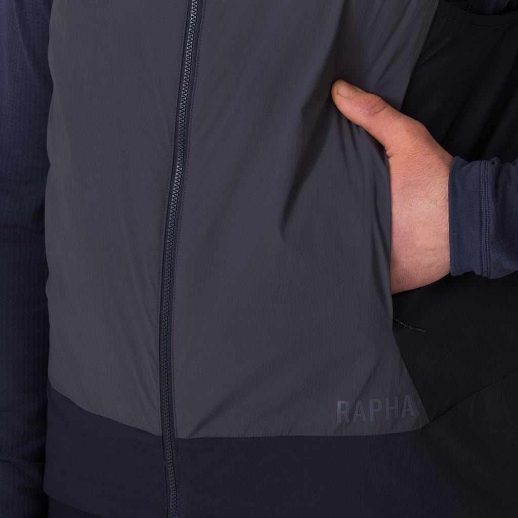 Men's Explore Insulated Gilet - Vulcan / Asphalt