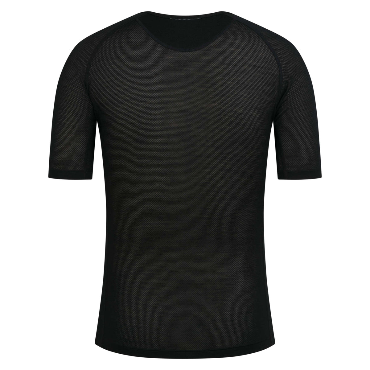 Men's Merino Lightweight Base Layer - Short Sleeve - Black/Black