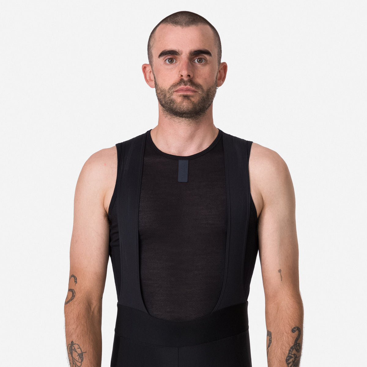 Men's Merino Lightweight Base Layer - Sleeveless - Black/Black