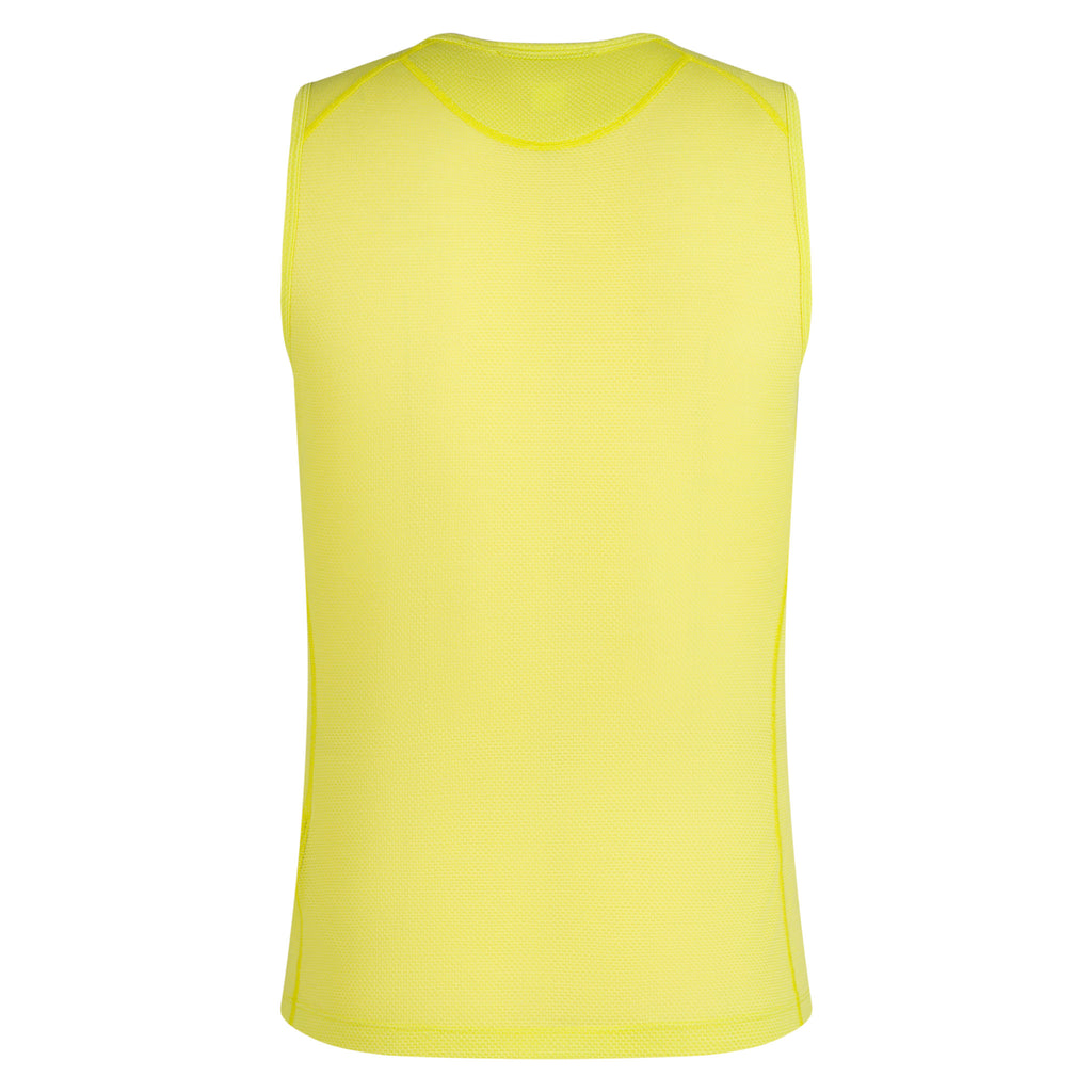 Men's Merino Lightweight Base Layer - Sleeveless - Chartreuse/Chartreuse
