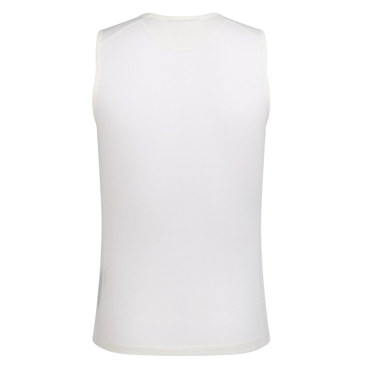 Men's Merino Lightweight Base Layer - Sleeveless - Cream/White