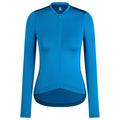 Women's Pro Team Long Sleeve Lightweight Jersey - Petrol Blue/Jewelled Blue