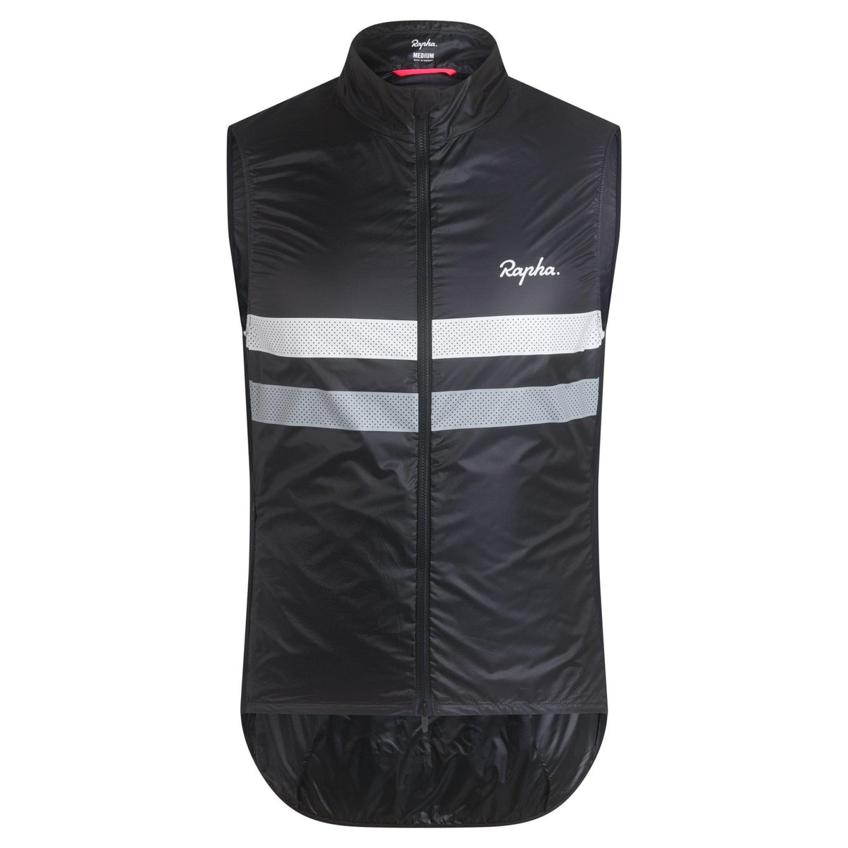 Men's Brevet Gilet - Black/Light Grey/White