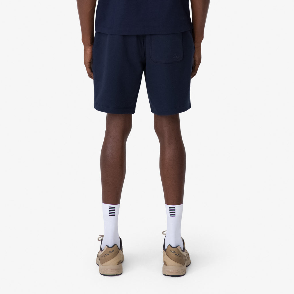 Men's Cotton Sweatshort - Dark Navy/Navy