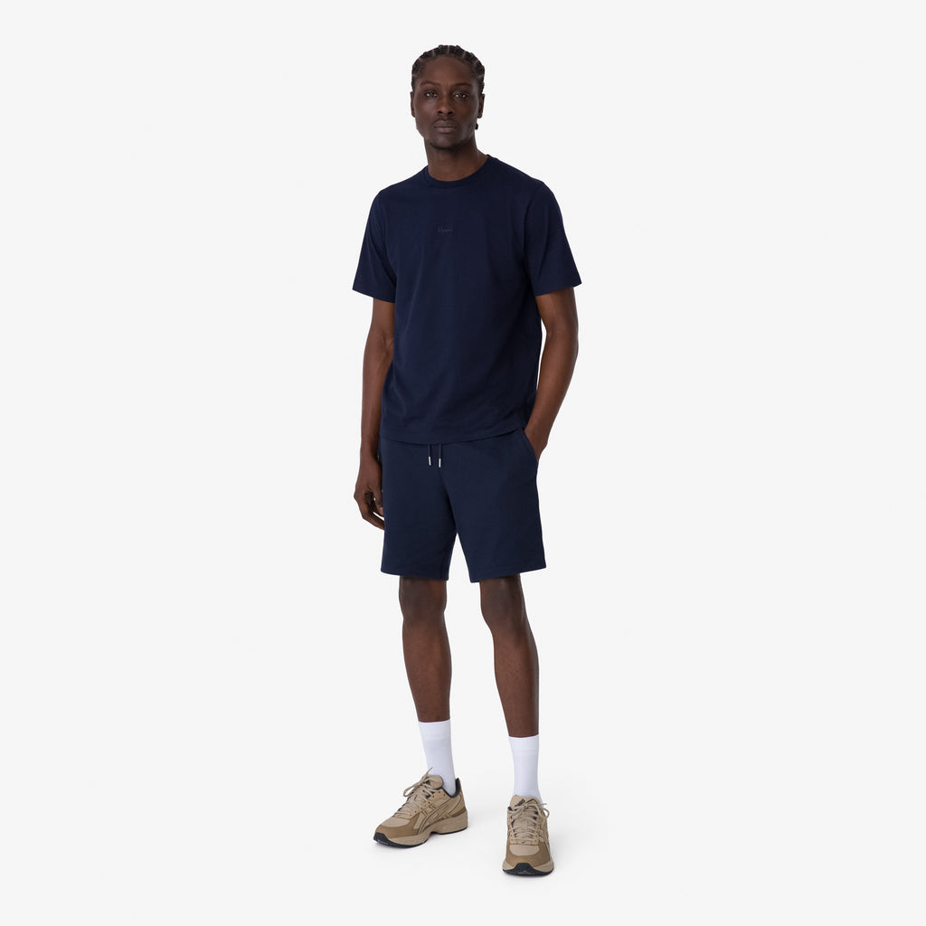 Men's Cotton Sweatshort - Dark Navy/Navy