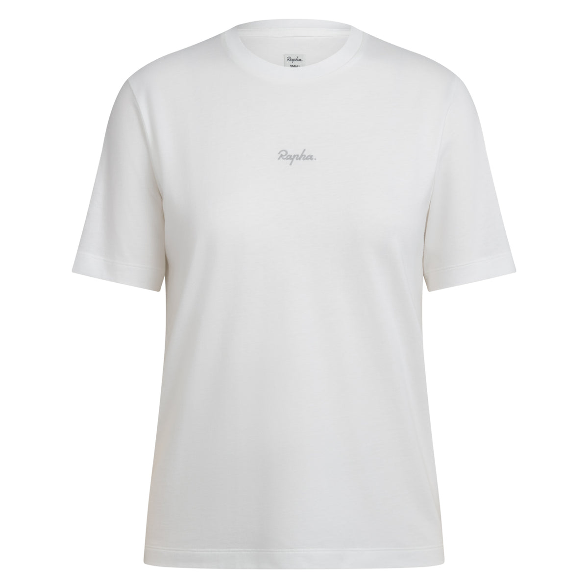 Women's Cotton T-Shirt - White/Light Grey