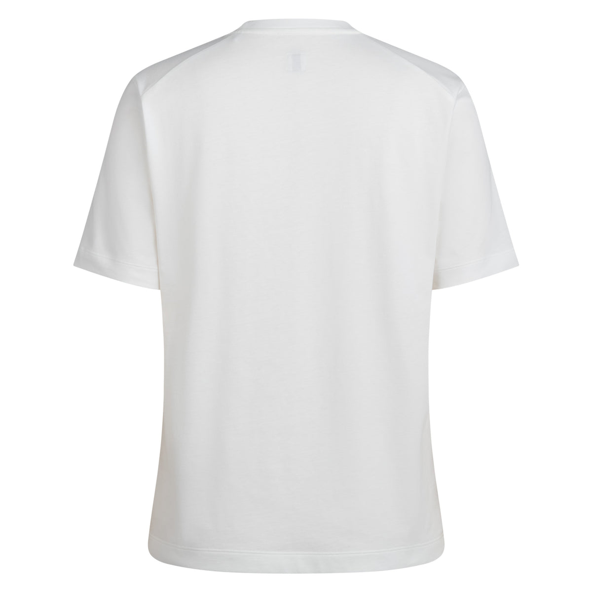 Women's Cotton T-Shirt - White/Light Grey