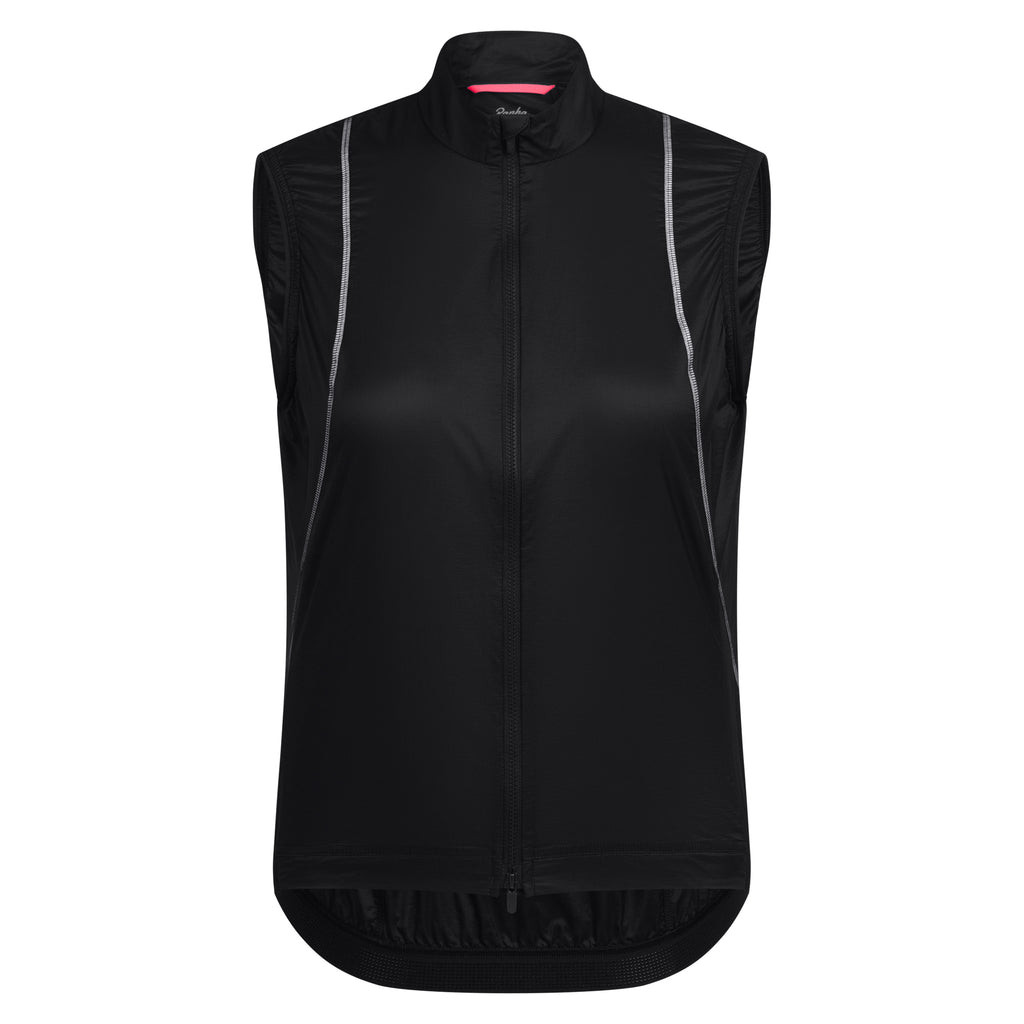 Women's Brevet Element Wind Gilet - Black/Grey