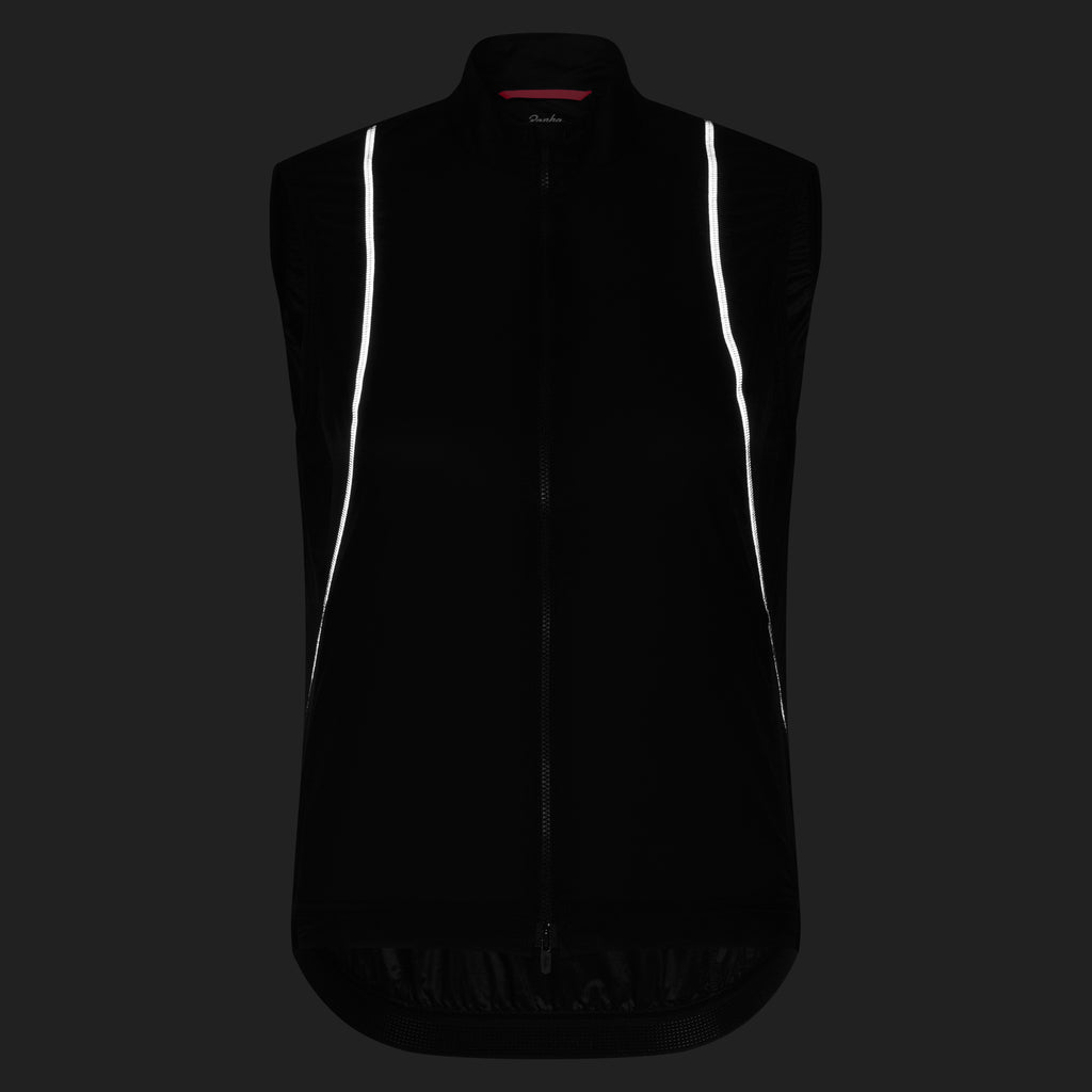 Women's Brevet Element Wind Gilet - Black/Grey