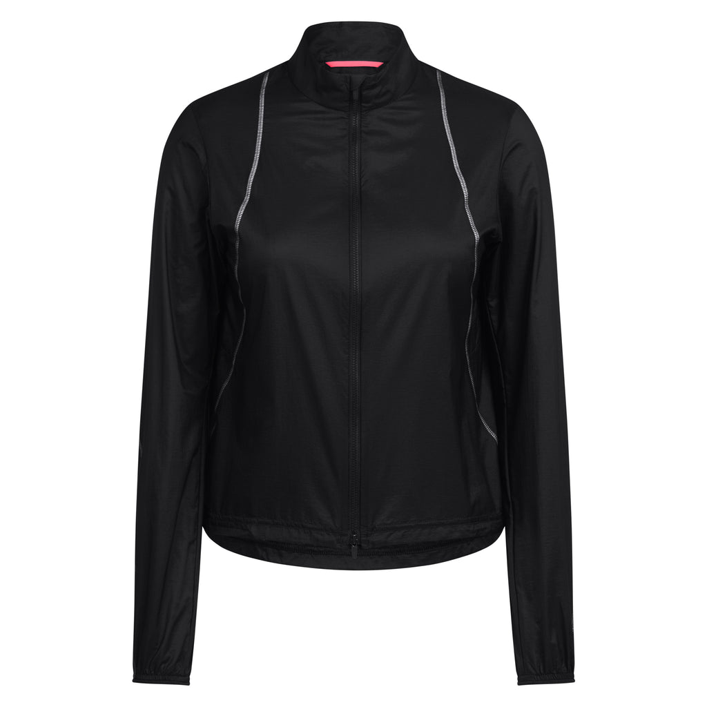 Women's Brevet Element Wind Jacket - Black/Grey