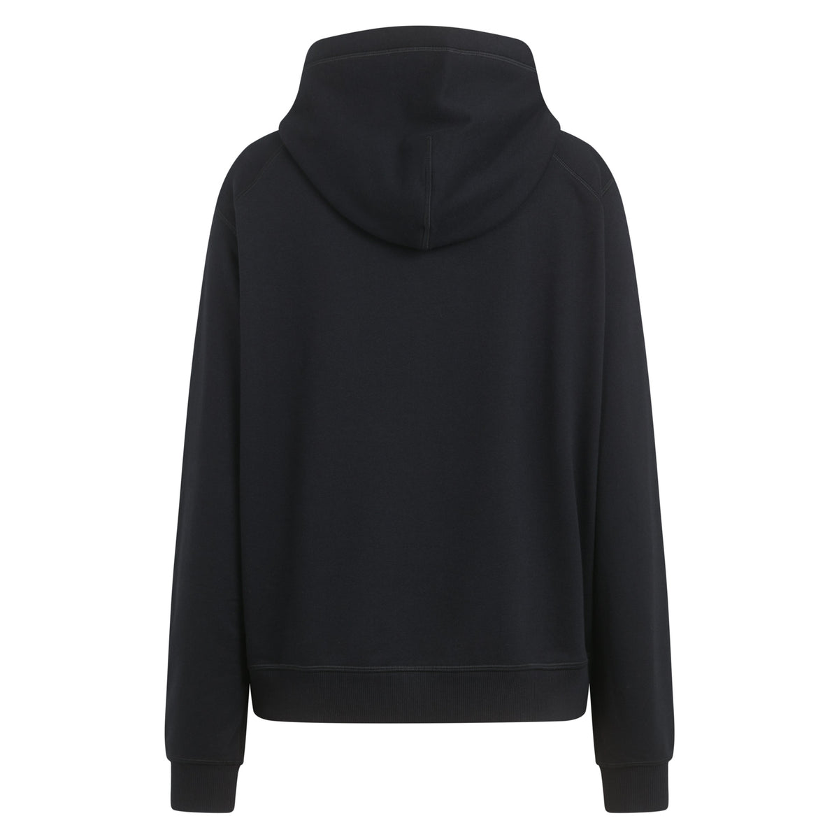 Women's Cotton Hoodie - Black/White