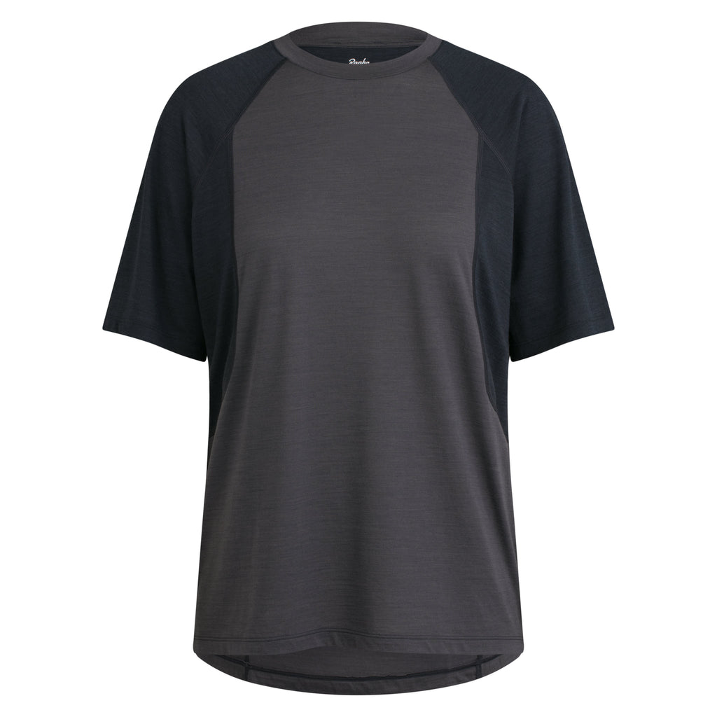 Women's Explore Merino T-Shirt - Asphalt / Vulcan