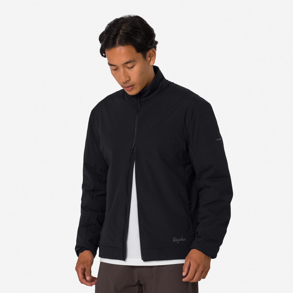 Men's Insulated Jacket - Black/Grey