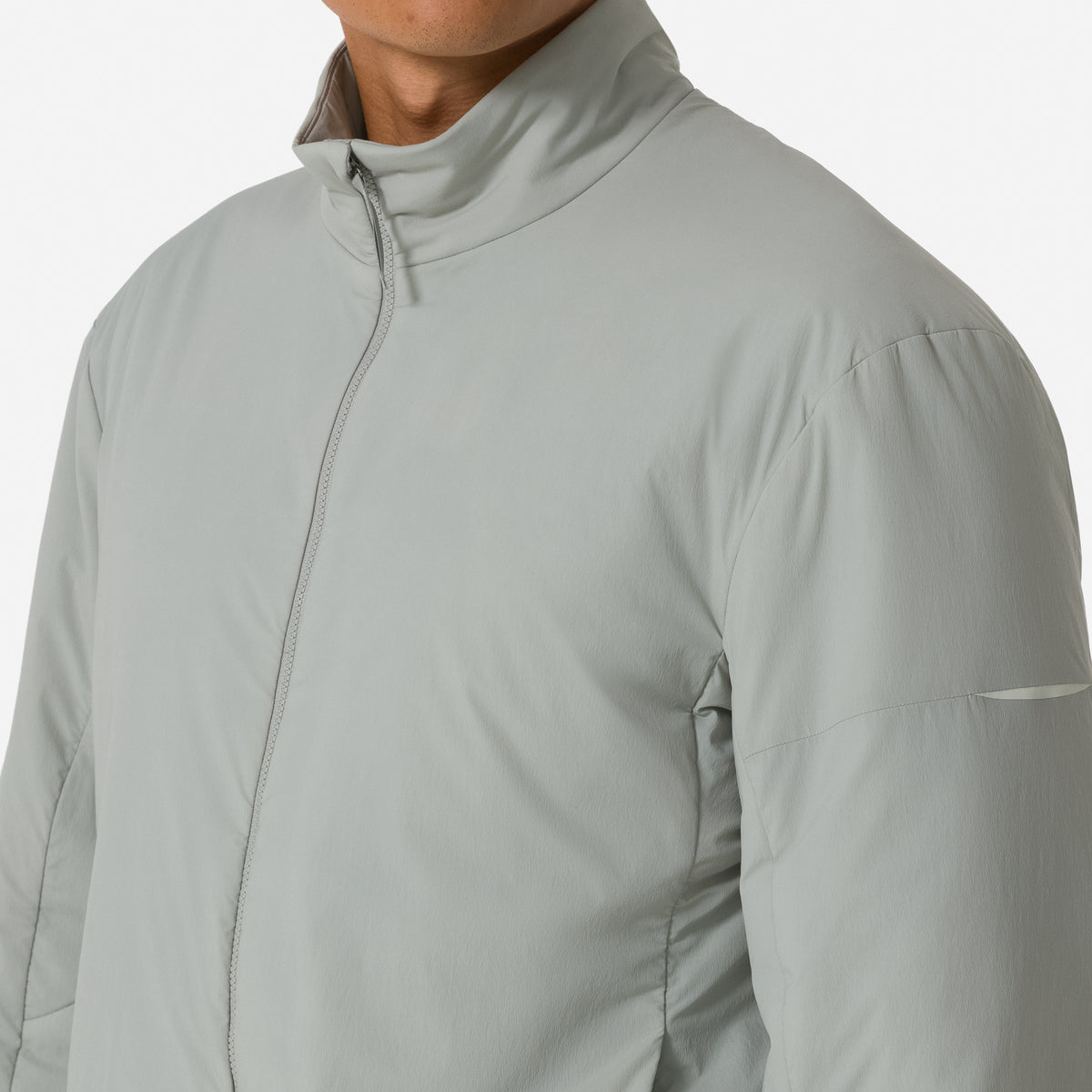 Men's Insulated Jacket - Wrought Iron / Mercury