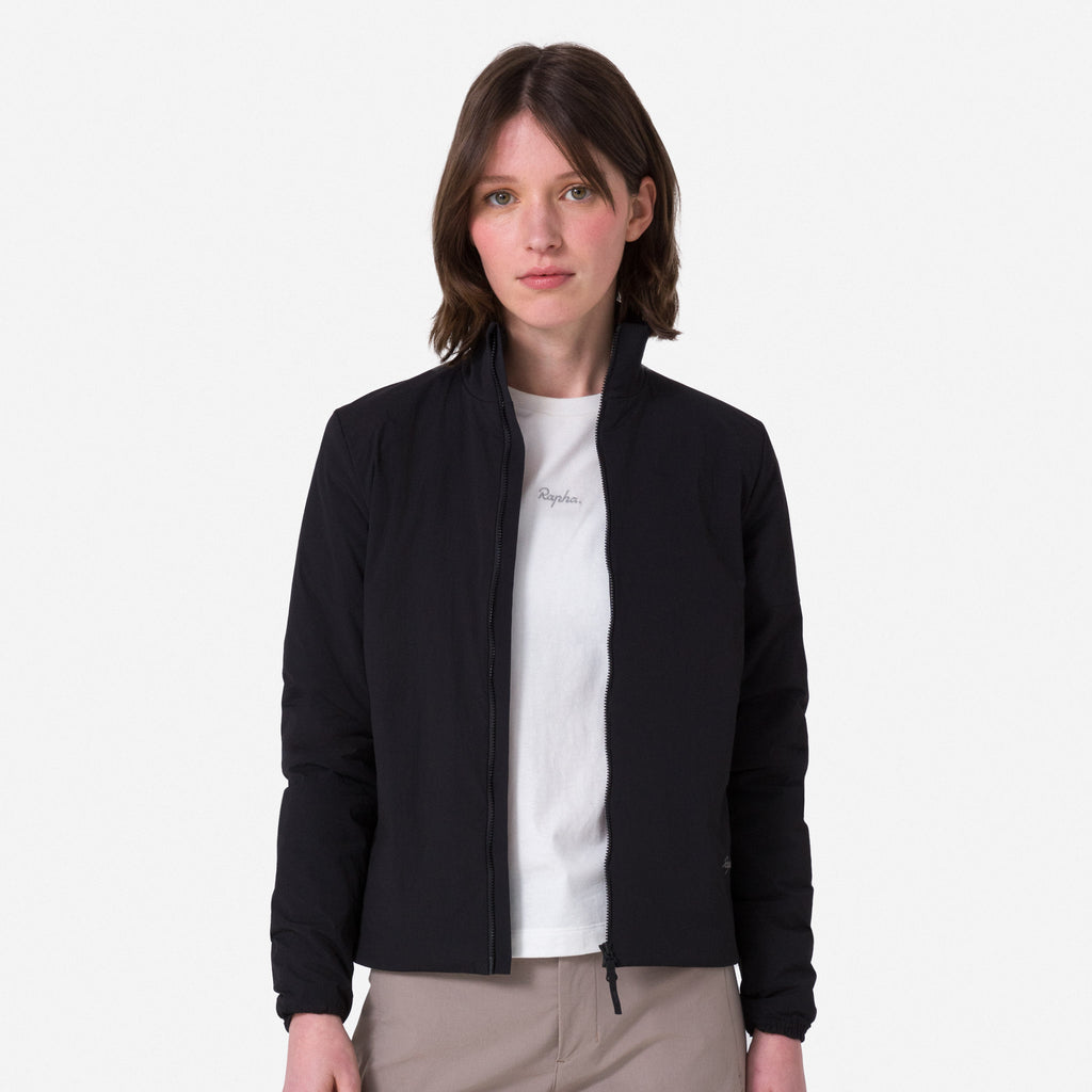 Women's Insulated Jacket - Black/Grey