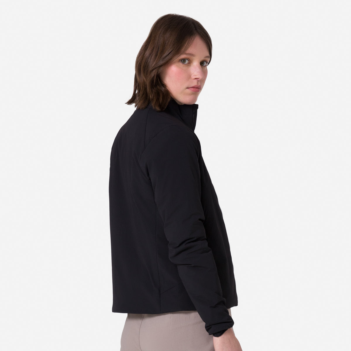 Women's Insulated Jacket - Black/Grey