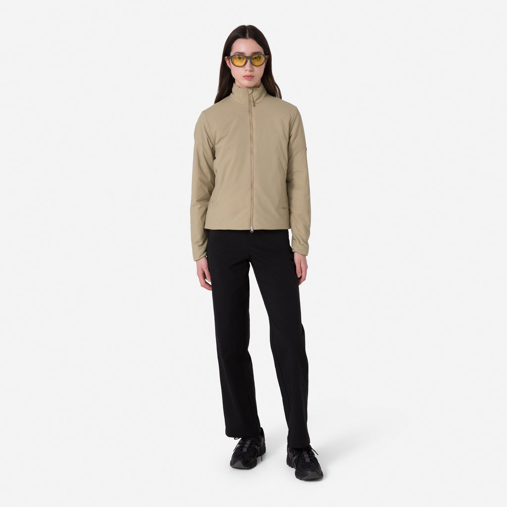 Women's Insulated Jacket - Tan / Olive