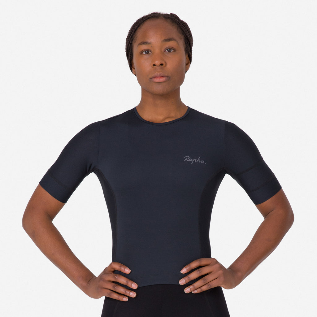 Women's Cropped Cargo Top - Black/Grey