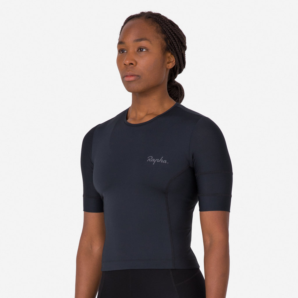 Women's Cropped Cargo Top - Black/Grey