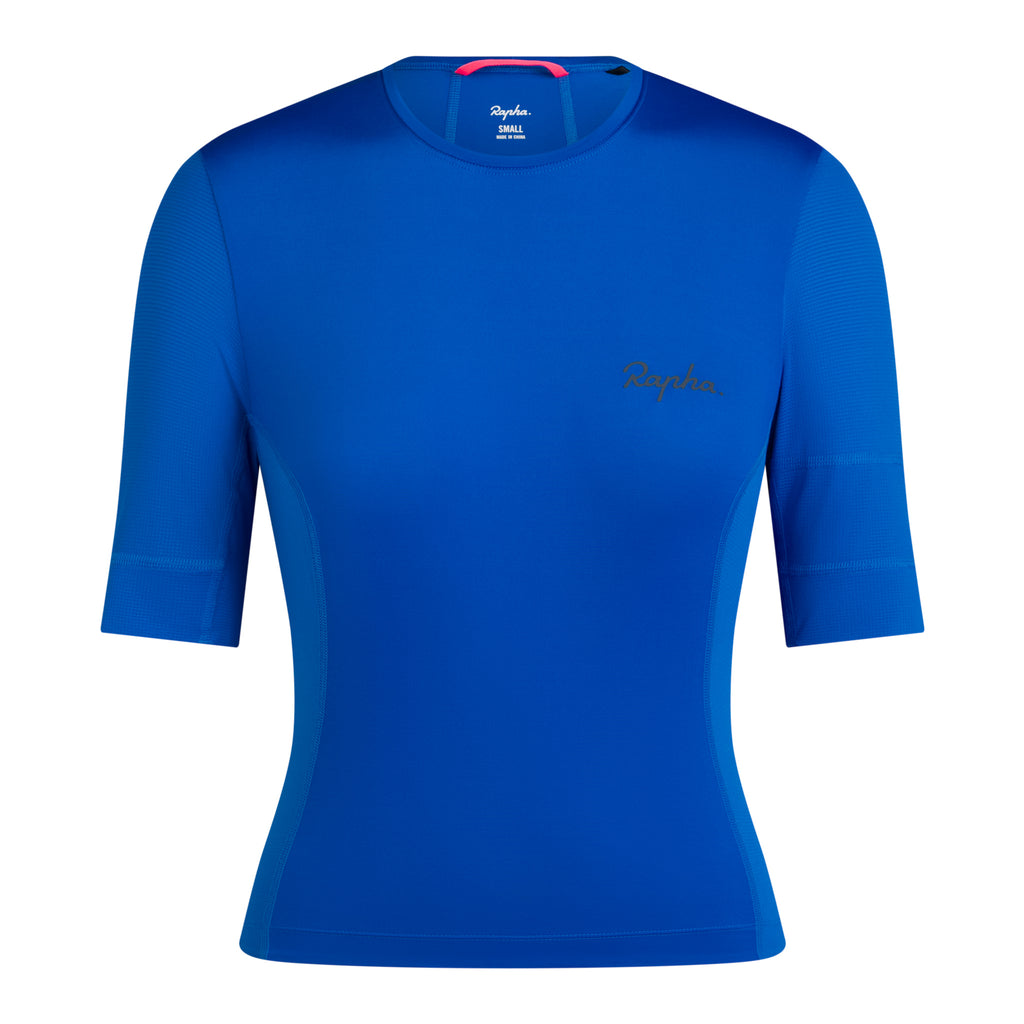 Women's Cropped Cargo Top - Cobalt/Sky Captain