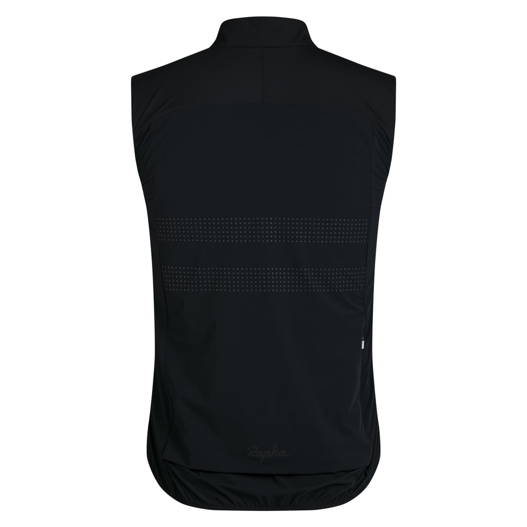 Men's Brevet Lightweight Insulated Gilet - Black/Black