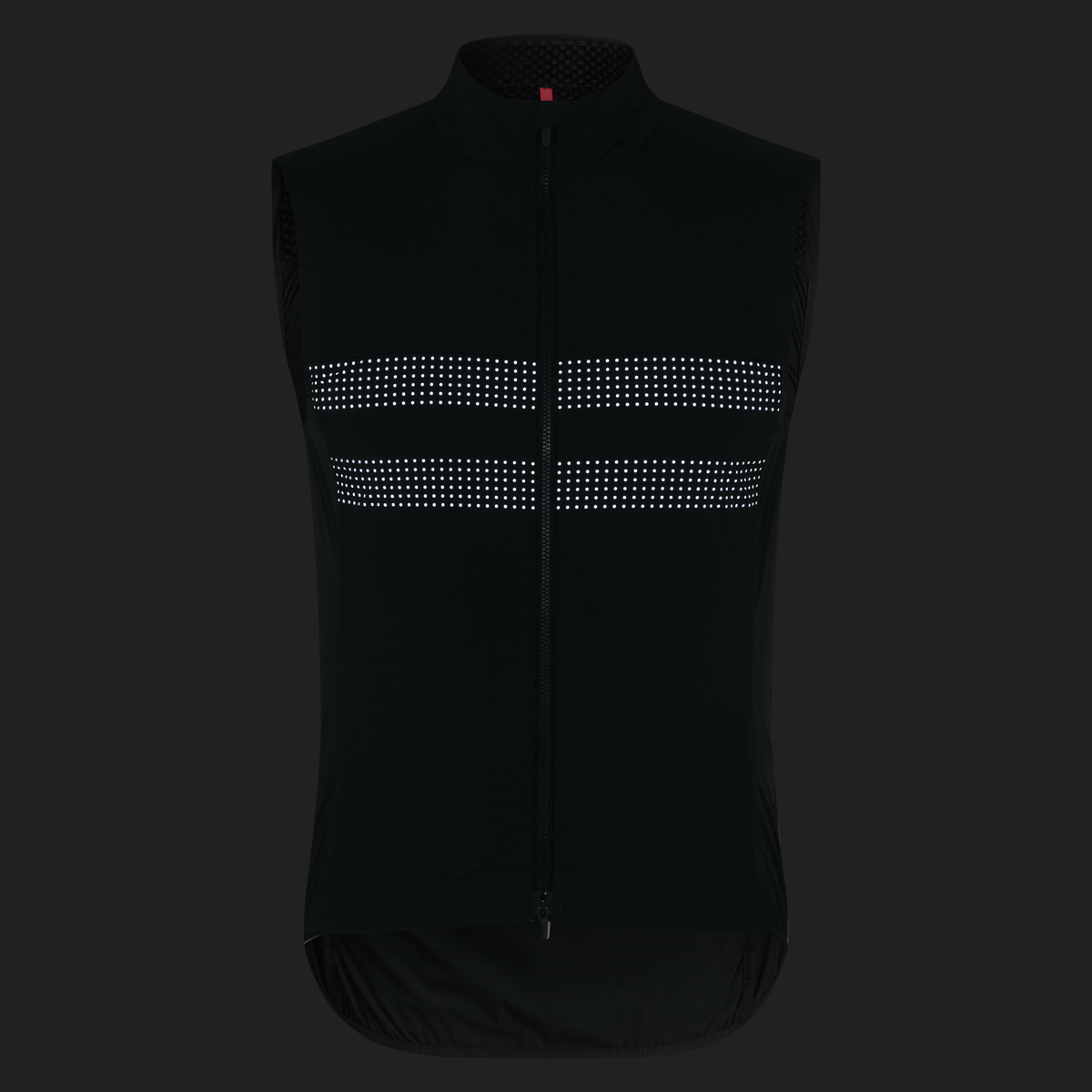 Men's Brevet Lightweight Insulated Gilet - Dark Forest/Silver Reflective