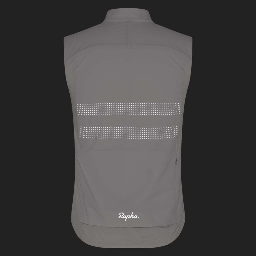 Men's Brevet Lightweight Insulated Gilet - Frost/White