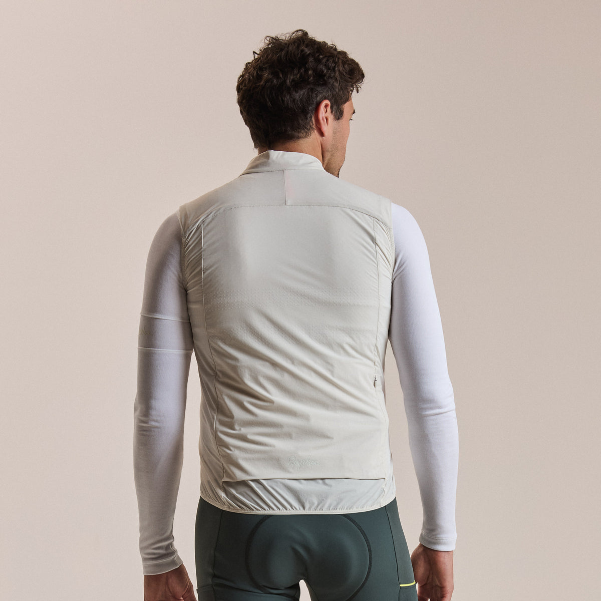 Men's Brevet Lightweight Insulated Gilet - Frost/White