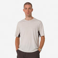 Men's Tech T-Shirt - Off-White/Black