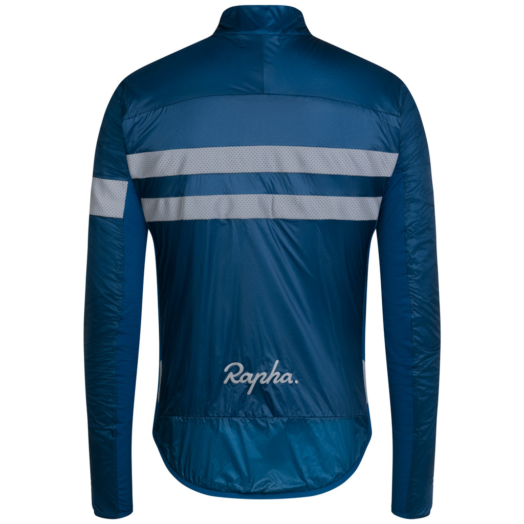 Men's Brevet Insulated Jacket - Jewelled Blue/Silver Reflective