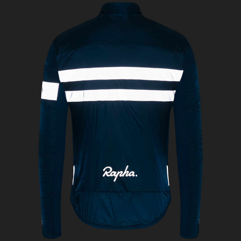Men's Brevet Insulated Jacket - Jewelled Blue/Silver Reflective