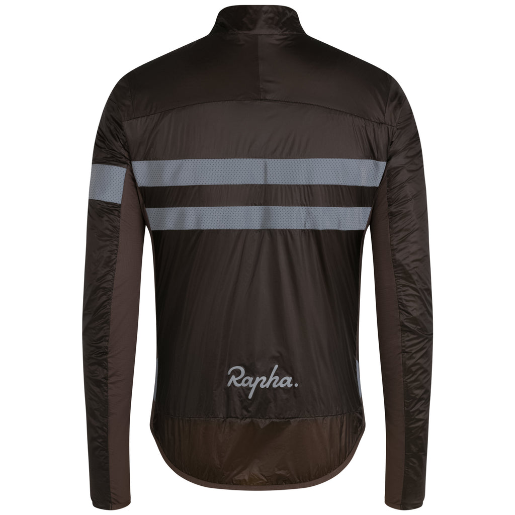 Men's Brevet Insulated Jacket - Deep Coffee/Silver