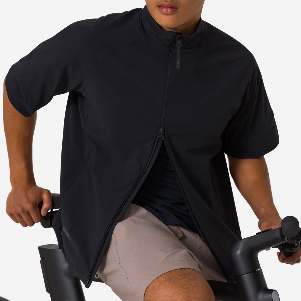 Men's Insulated Short Sleeve Jersey - Black/Black