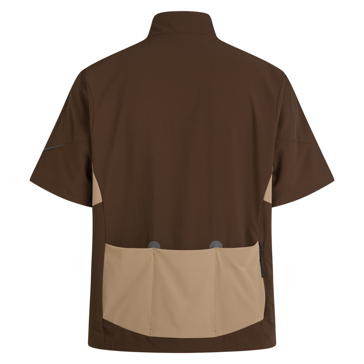 Men's Insulated Short Sleeve Jersey - Brown/Brown Tint