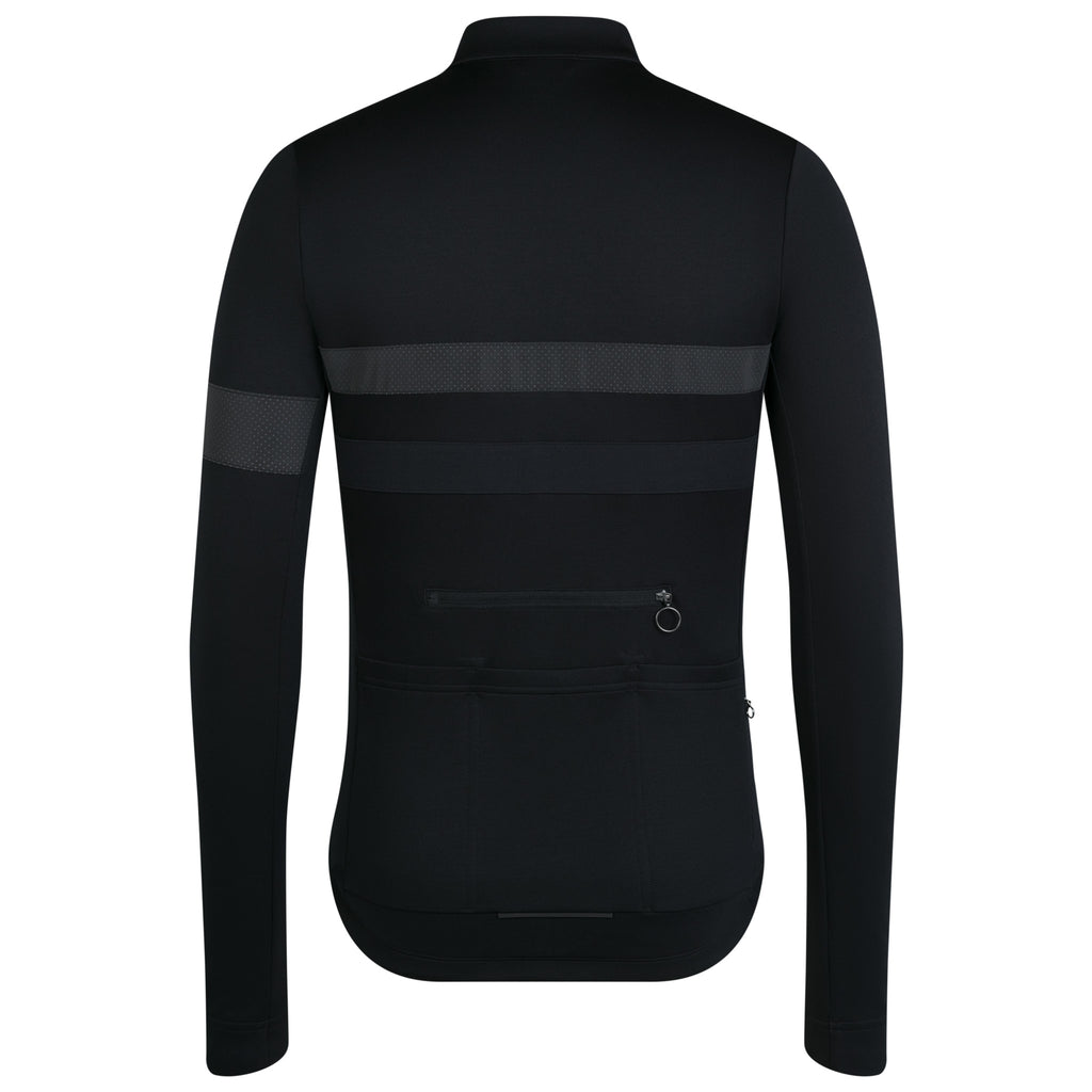 Men's Brevet Long Sleeve Jersey - Black