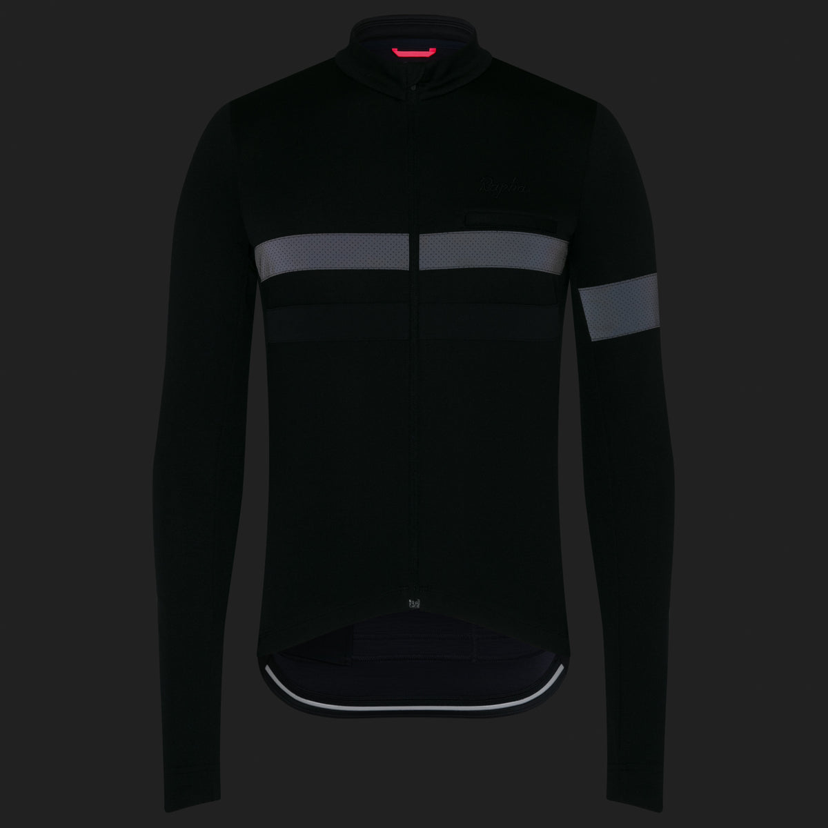 Men's Brevet Long Sleeve Jersey - Black