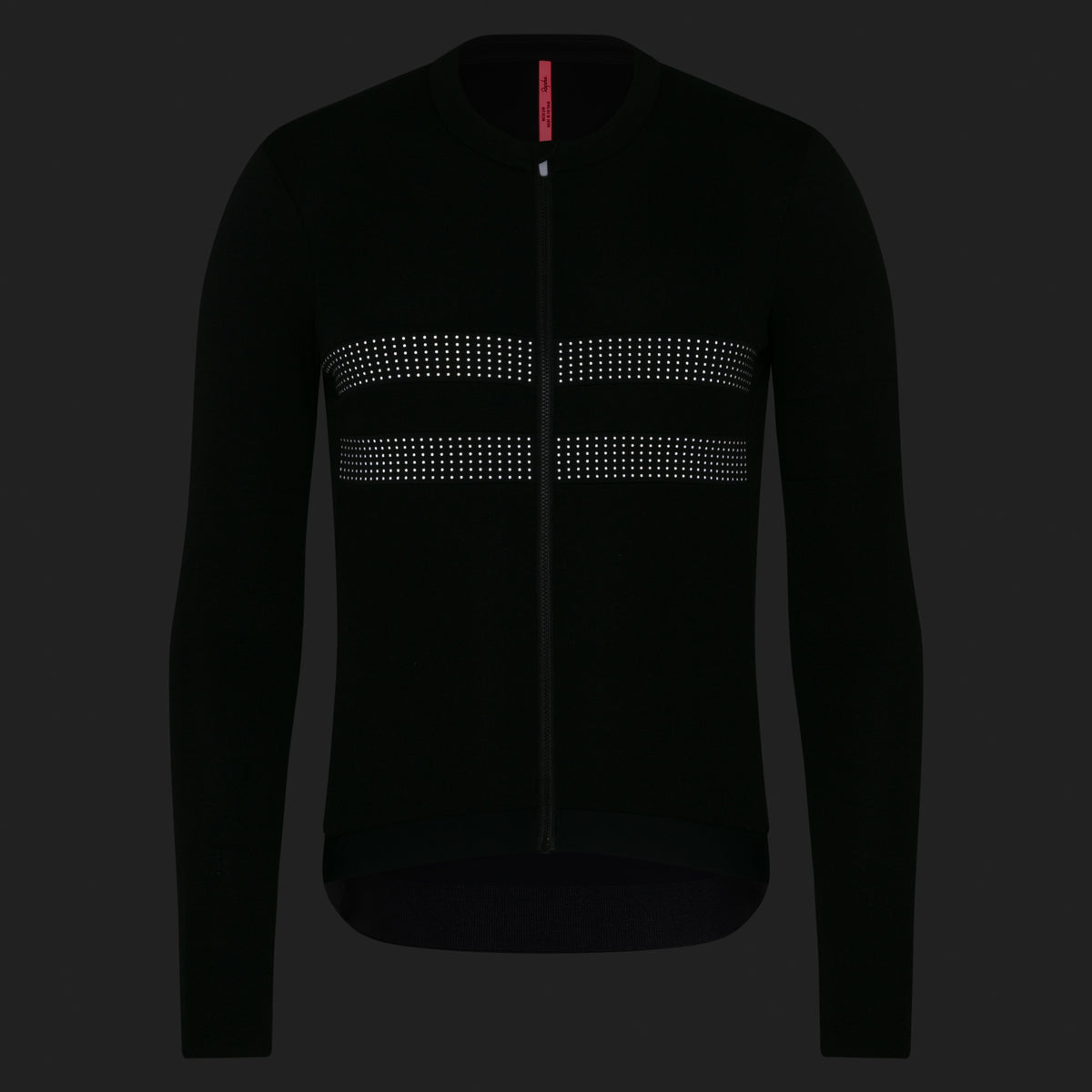 Men's Brevet Long Sleeve Merino Jersey III - Black/Black