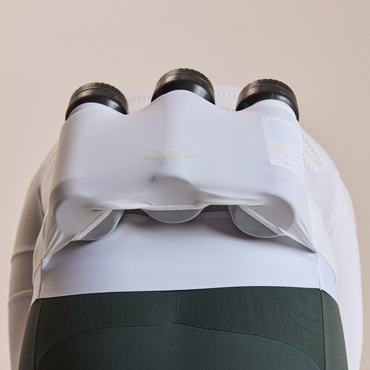 Men's Brevet Long Sleeve Merino Jersey III - White/Silver