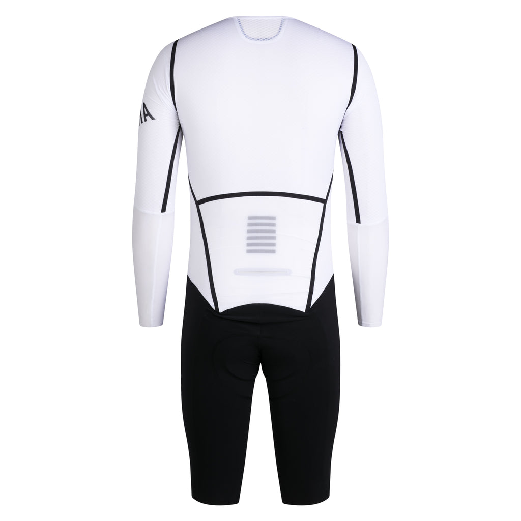 Men's Pro Team TT Aero Suit - White/Black