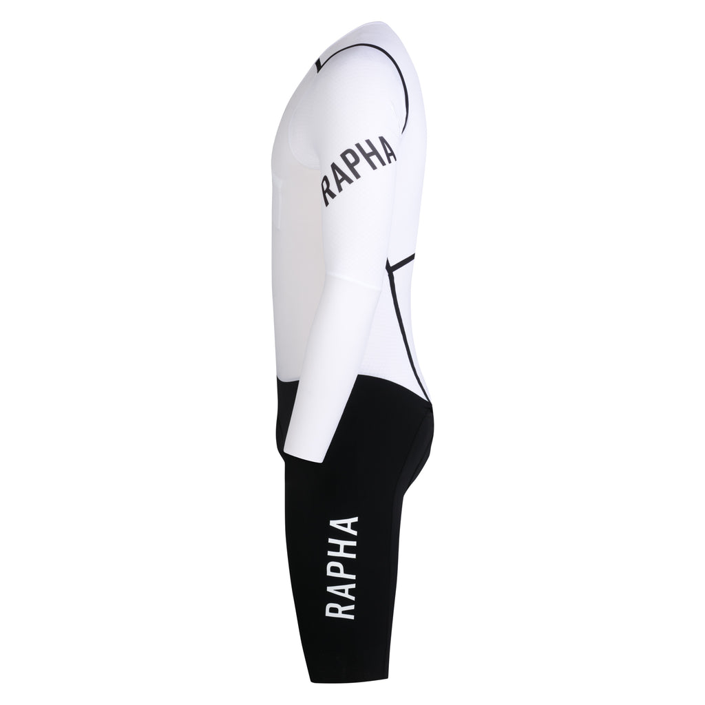 Men's Pro Team TT Aero Suit - White/Black