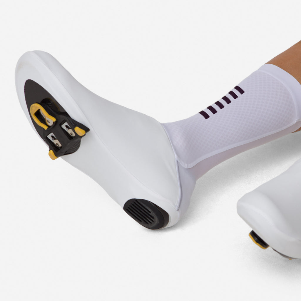 Pro Team TT Aero Overshoes - White